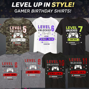 Level AGE Unlocked Awesome since BIRTHYR Customize to Birthday Age